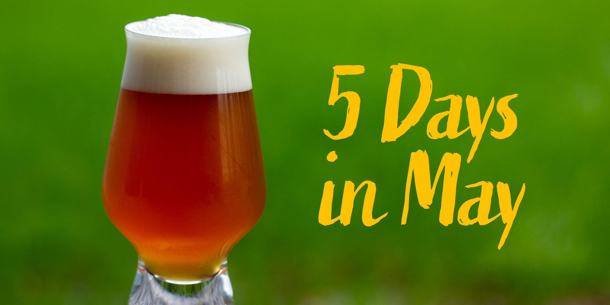 5 Days in May - Turbo Pale Ale Recipe