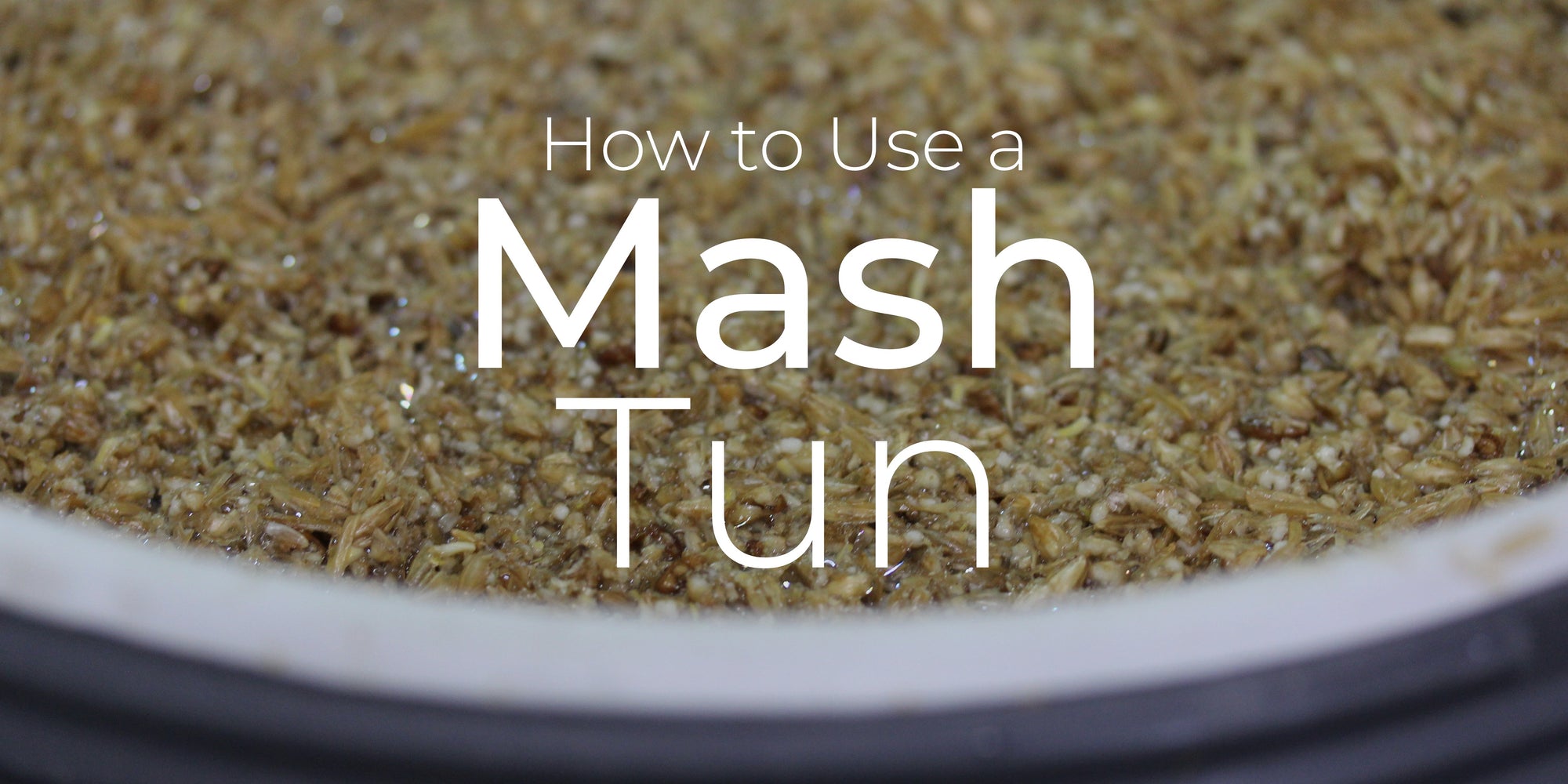 Brewing with a Mash Tun