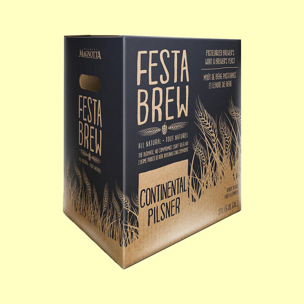 Continental Pilsner- Festa Brew 23L Beer Kit
