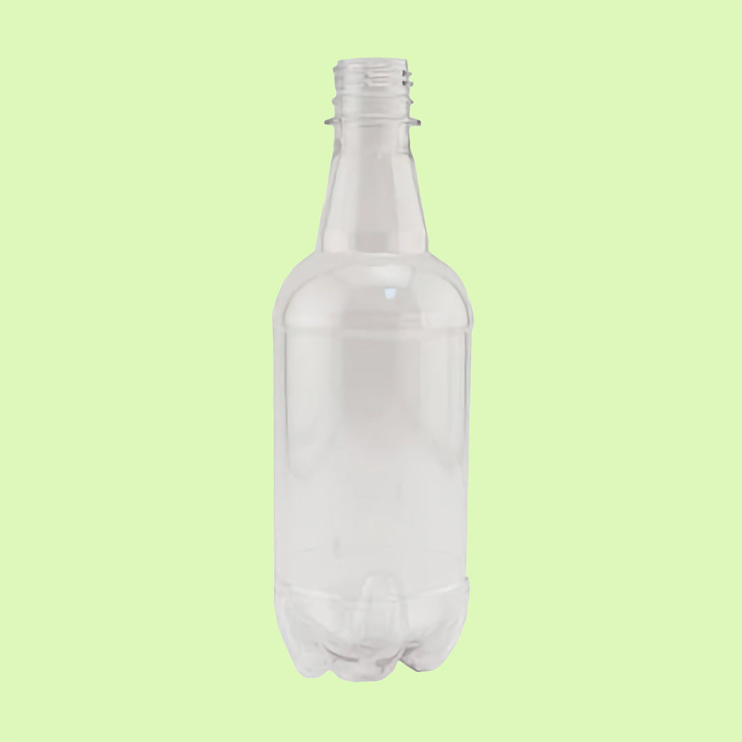 PET Bottles - 500ml Clear