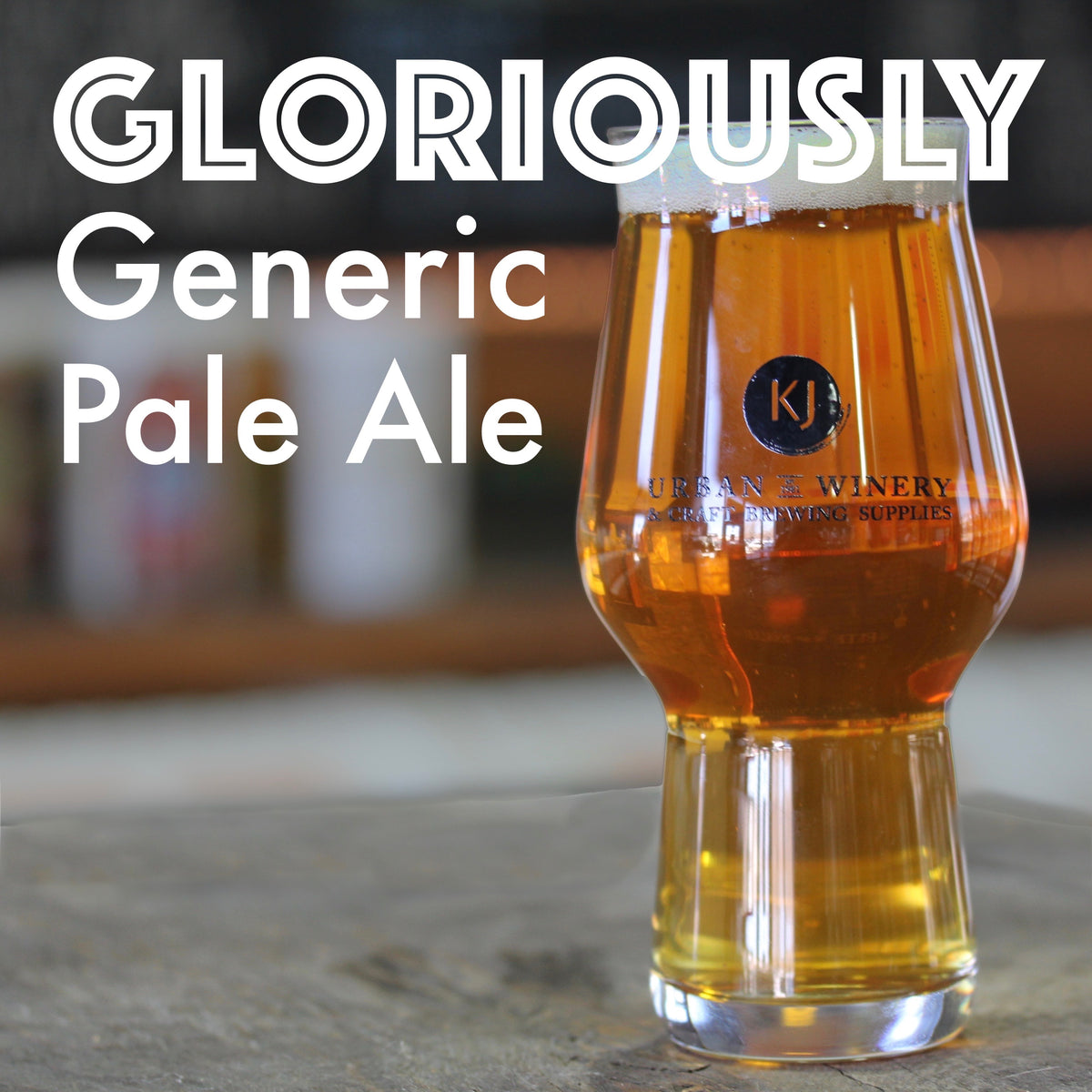 Gloriously Generic Pale Ale - Pale Ale Recipe