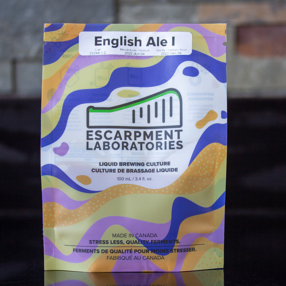 English Ale 1 - Escarpment Labs