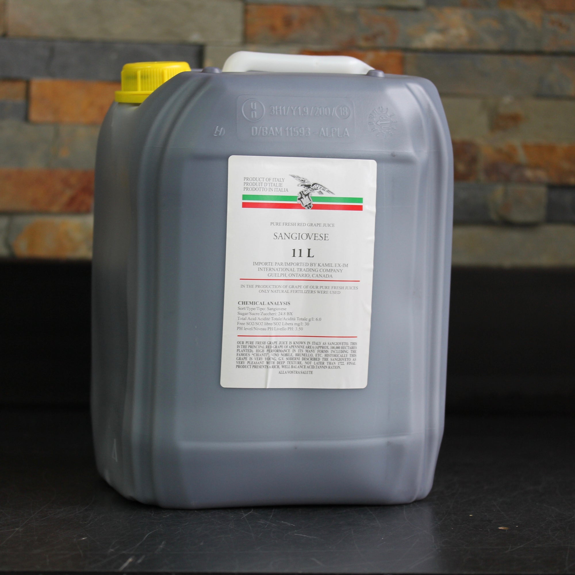 Sangiovese Juice - 11.5L Canister