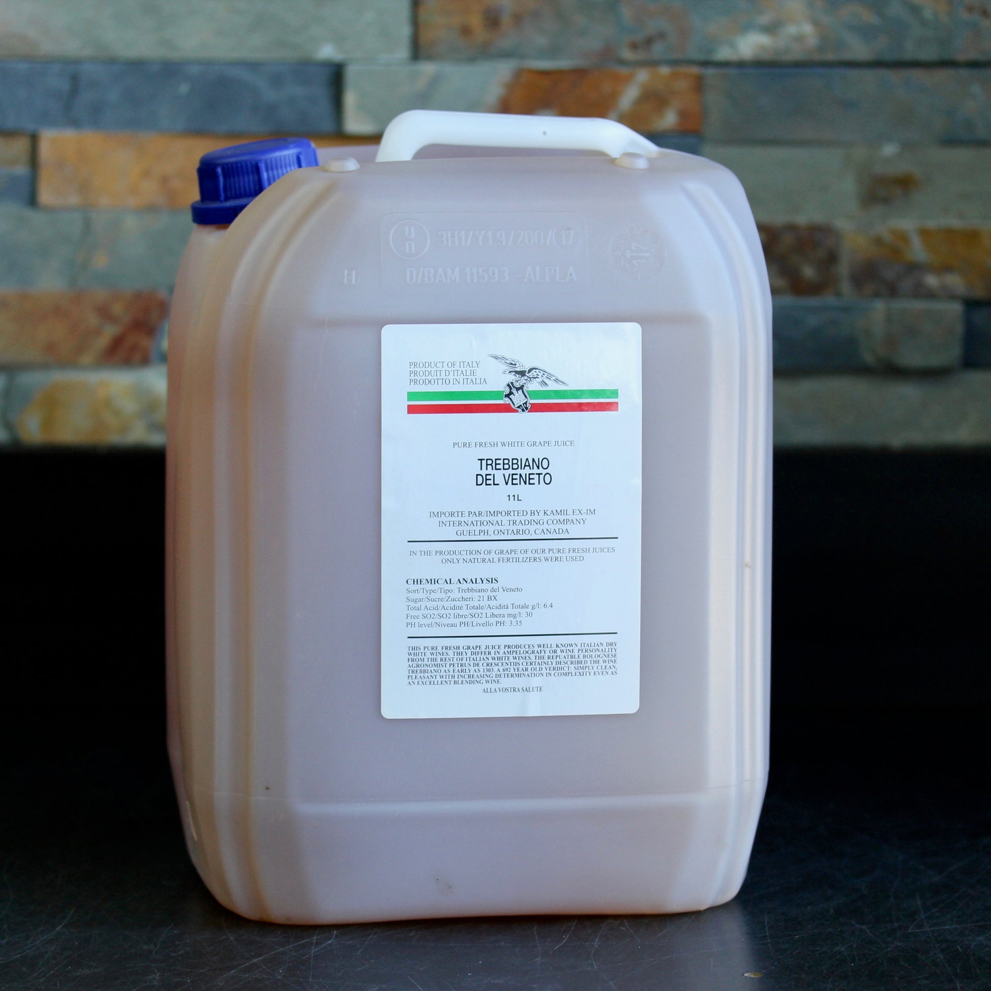 Trebbiano Juice - 11.5L Canister
