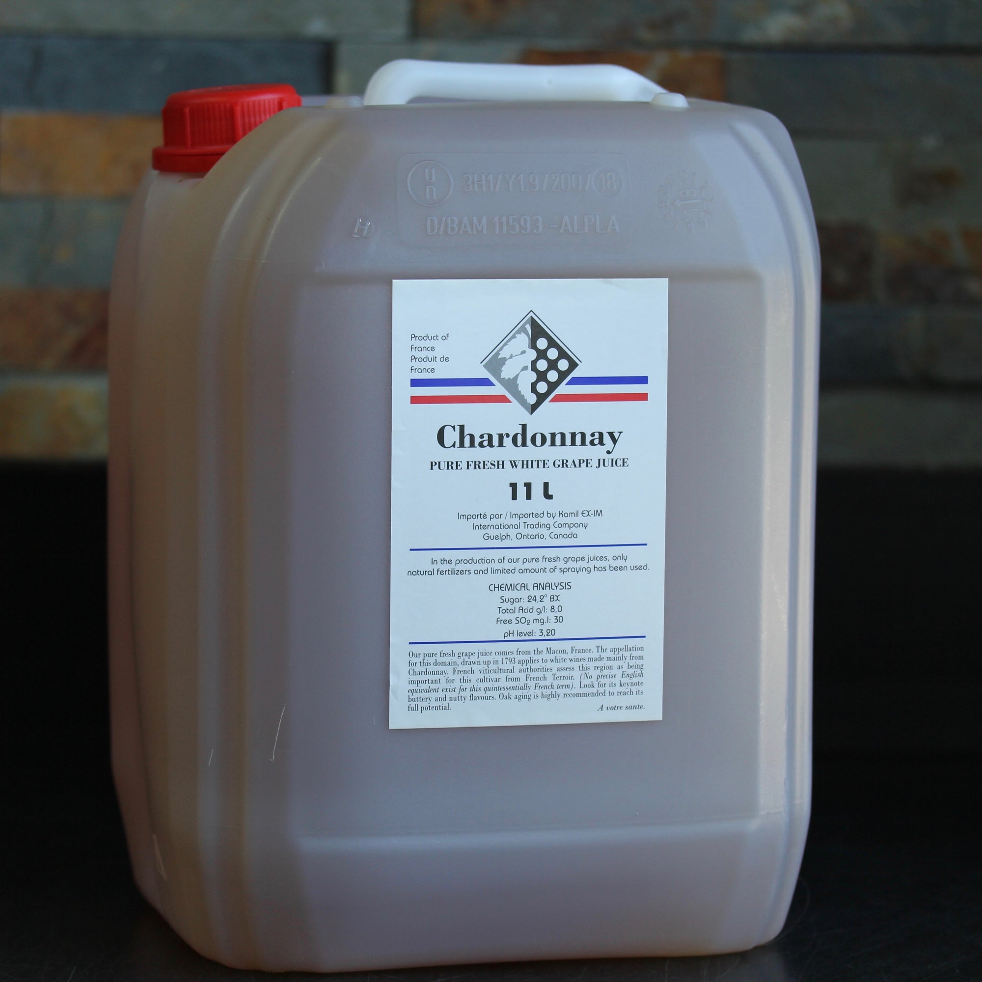 Chardonnay Juice - 11.5L Canister