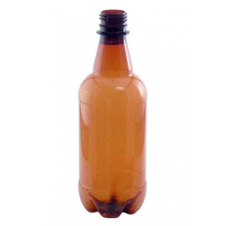 PET Bottles - 500ml Amber