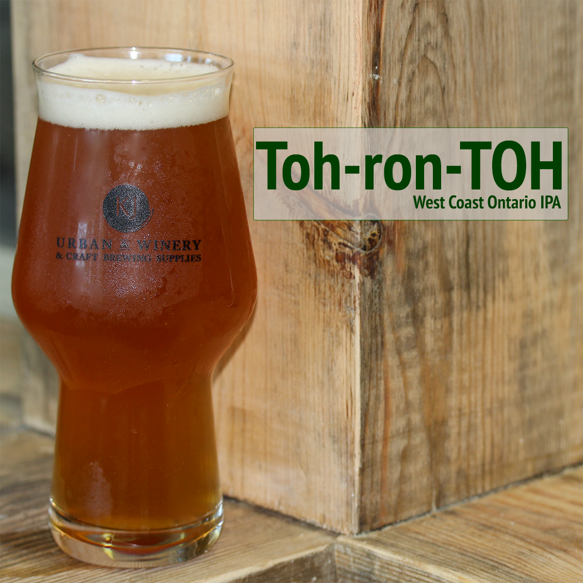 Toh-ron-TOH -&gt; Ontario IPA