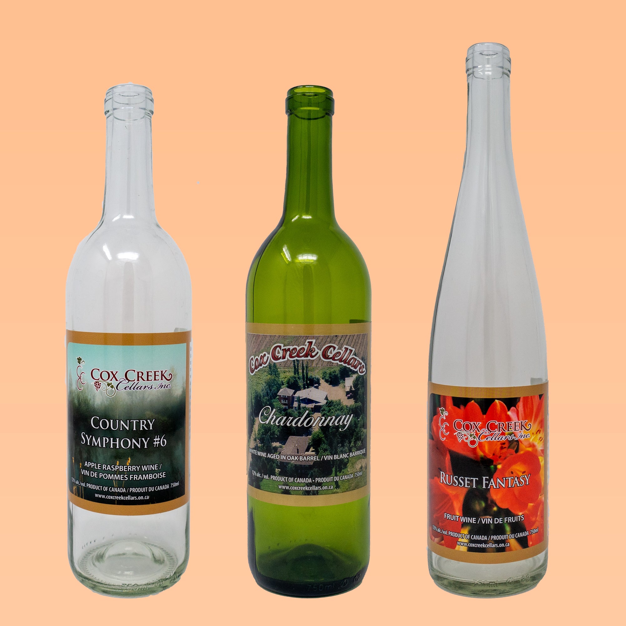 Used Wine Bottles - 750ml | Sold by the Case