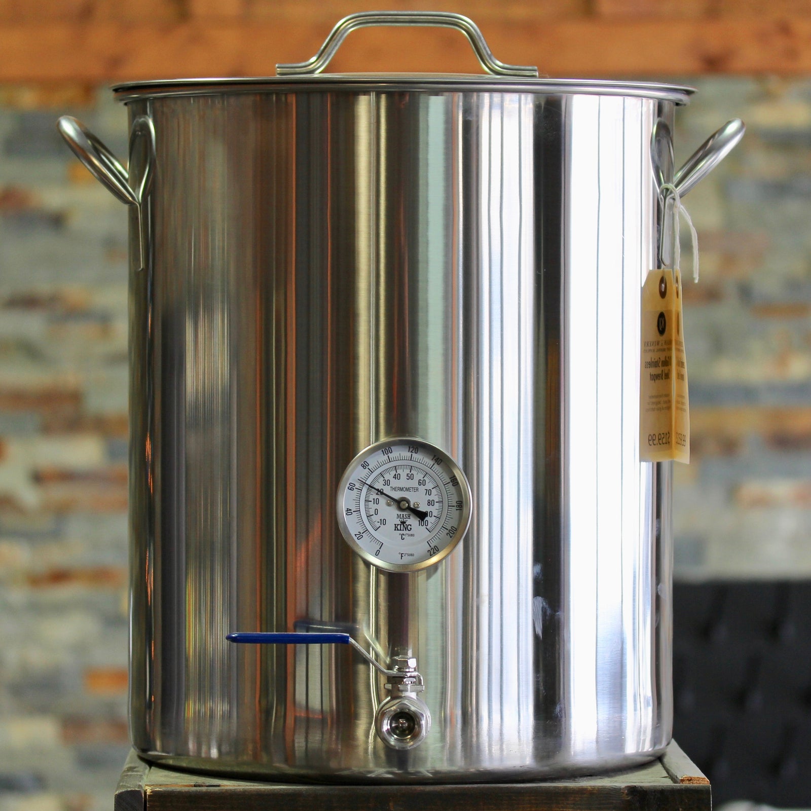 10 Gallon Stainless Steel Advanced Brew Kettle