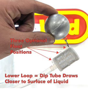 Floating Dip Tube Filter - Fermzilla